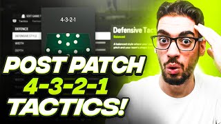 POST PATCH BEST META 4321 FORMATION amp CUSTOM TACTICS  FC 24 Ultimate Team [upl. by Jobye]