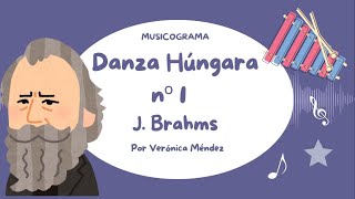 Musicograma DANZA HUNGARA Nº1  J Brahms [upl. by Mulford710]