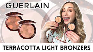 GUERLAIN Terracotta Light Bronzers  Review amp Shade Comparison [upl. by Lyons852]