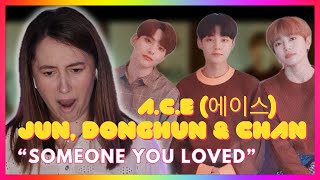 Jun Donghun amp Chan Of ACE 에이스 quotSomeone You Lovedquot  Mireia Estefano Reaction Video [upl. by Yursa799]