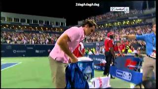 Federer VS Berdych In TORONTO 2010 last 4mins moments [upl. by Spoor]