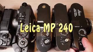 Shutter sound comparison of Leica M mount cameras  1 screw mount [upl. by Penrose574]