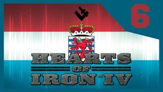 Hearts Of Iron 4 Luxembourg WORLD CONQUEST [upl. by Dallis]