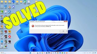 FIX The Procedure Entry Point Not Found Dynamic Link Library In Windows 11 [upl. by Buskus]