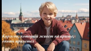 Часть 4 Карлсон опять прилетел Аудиокнига Сказка [upl. by Ahearn]