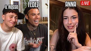 Fedez amp Anna Pepe Ospiti In Live Dal Rosso [upl. by Saidel76]