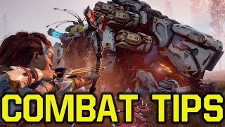 Horizon Zero Dawn Tips  COMBAT TIPS Horizon Zero Dawn gameplay  Horizon Zero Dawn tipps [upl. by Nosyd168]