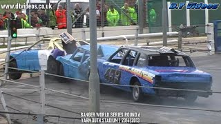 2013 Banger World Series Rd 6  Yarmouth Stadium  2362013  Highlights [upl. by Sada]