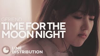 GFRIEND  Time For the Moon Night Line Distribution [upl. by Bernat645]