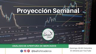 Trading Institucional  Análisis de mercado 2  Proyección semanal [upl. by Eirehs423]