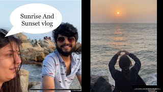 Sunrise And Sunset Vlog in Kanyakumari  Kanyakumari Vlog  Upasana Vohra  Arunendra7 Vlogs [upl. by Rodger23]