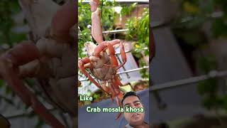 Crab masala khosa  crab curry [upl. by Budworth]