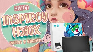 ¿LA MEJOR TABLETA GRAFICA 2021 HUION H580X huion tableta [upl. by Ardnikal401]