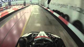 2 Laps at Capital Karts London The UKs Longest Indoor Go Karting Circuit [upl. by Mojgan191]