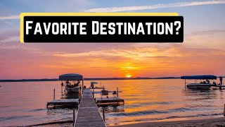 Michigans deepest inland lake Torch Lake Kayaking  Swimming  Amazing colors [upl. by Siegel]