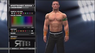 WWE 2K15 Superstar Threads John Cena Summerslam 2015 15X In Ring Attire [upl. by Zinn771]