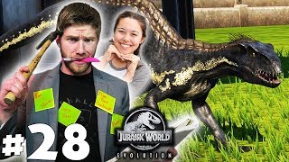 INDORAPTOR  Part 28  Lets Play Jurassic World Evolution [upl. by Meil261]