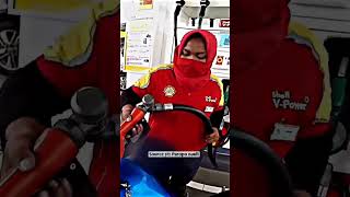 Ketika Zx25r isi bensin Pertamax turbo seharga 5 ribu rupiah 🗿 viral motovlog shorts [upl. by Lecirg]