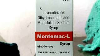 सर्दी और अस्थमा मे लाभकारी MontemacL syrup levocetirizine  monterlukast uses amp dose [upl. by Henrik]