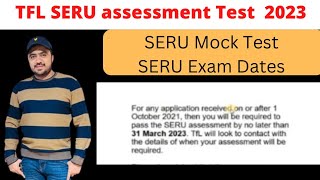 TFL SERU Exam DatesSERU Mock TestTFL SERU Trainingsa pco [upl. by Lairea]