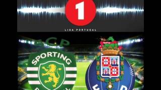 Sporting 1 x 0 Porto  Relato de Alexandre Afonso  Antena 1  Camp Português  16032014 [upl. by Adnileb]