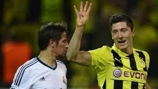 Robert Lewandowski show  4 bramki BVBReal Goals  Skills [upl. by Britta]