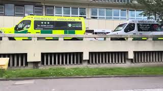 Us driving past Poole Hospital part 1 07052024 [upl. by Atnom]