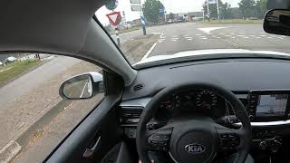 2020 KIA Stonic 10 tGDI POV review [upl. by Xineohp]