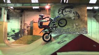 Graham Jarvis training at The Works skate park Leeds [upl. by Anilam]