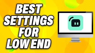 Streamlabs Best Settings For Low End PC 2024  Quick Fix [upl. by Sisco725]