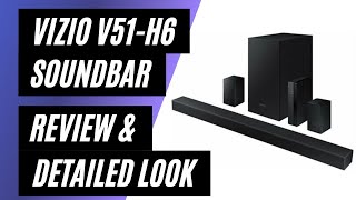 VIZIO VSeries 51 Home Theater Sound Bar V51H6  Review amp Detailed Look [upl. by Anerev361]