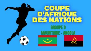 Mauritanie  Angola Groupe D  2ème journée [upl. by Dewees]