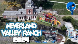 Michael Jacksons Neverland Valley Ranch  2024 Tour New Footage  BEFORE FIRE [upl. by Gustin968]