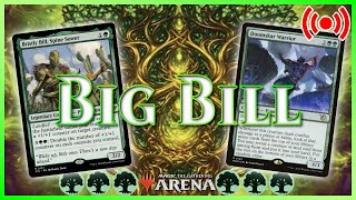 BRISTLY BILL  Super Size Green  060124  MTG Arena Standard Ranked Bo1 GREEN [upl. by Ttej]