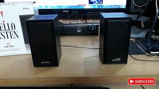 Live Tech Wooden Desktop Speakers Sound Test [upl. by Bremer953]