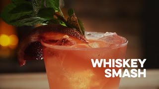 Whiskey Smash  How to Drink [upl. by Anelhtak]