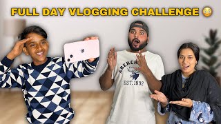 Full Day Vlogging Challenge for Zeeshan 😳 [upl. by Gow797]