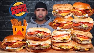 ASMR BURGER KING MUKBANG [upl. by Annaiuq]