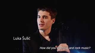 2CELLOS talk about Yamaha Silent Cello™ SVC110 [upl. by Gabbey]