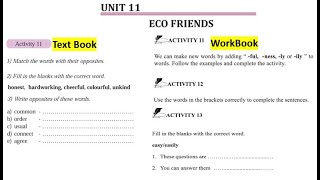 06th English SL Discussion of answers for Affixes in Pupil text book and Workbook [upl. by Nnylyoj612]