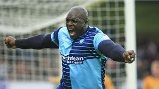 Adebayo Akinfenwa  1718 Wycombe Goals [upl. by Mullins]