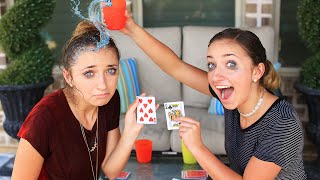 Water War Challenge  Jimmy Fallon  Brooklyn and Bailey [upl. by Sorgalim]