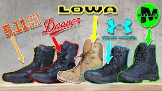 What’s inside Top 5 tactical boots Pt 1 [upl. by Waal294]