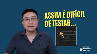 2 DICAS para criar MÉTODOS com MAIS QUALIDADE e FACILITAR O TESTE UNITÁRIO  CCQ010 [upl. by Neysa713]