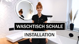 WaschtischSchale einbauen  Installation mit Sandra Hunke  KALDEWEI [upl. by Narej]