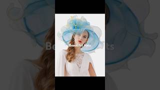 Most Beautiful Women Hats Ideas  Women Hats Style  AminaFabulous [upl. by Ylen]