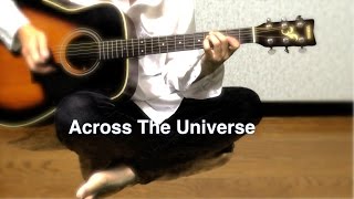 Across The Universe  The Beatles karaoke cover [upl. by Studnia]