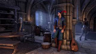 The Elder Scrolls Online Firesong Bardic Performance  Vastyr Fisherfolk Song M [upl. by Anisamoht770]