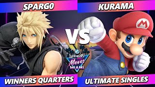 LMM Miami 2023  Spargo Cloud Vs Kurama Mario Smash Ultimate  SSBU [upl. by Isaak]