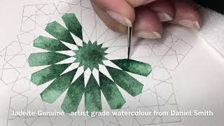 Watercolour Snapshot  Jadeite Genuine from Daniel Smith [upl. by Niak]